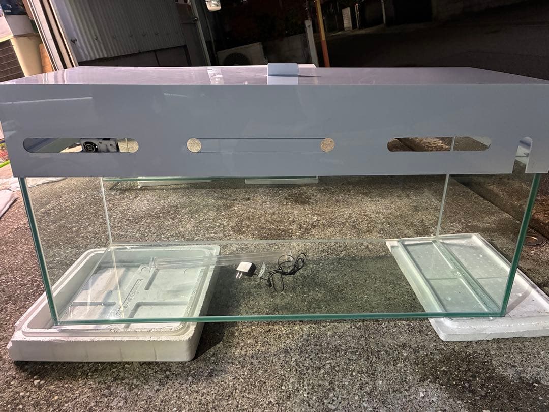120cm水槽＋上部カバー付き！発送不可！