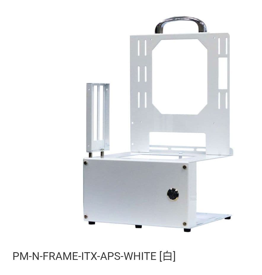 新品未開封 オープンフレーム ver.mini-ITX ホワイト 長尾製作所