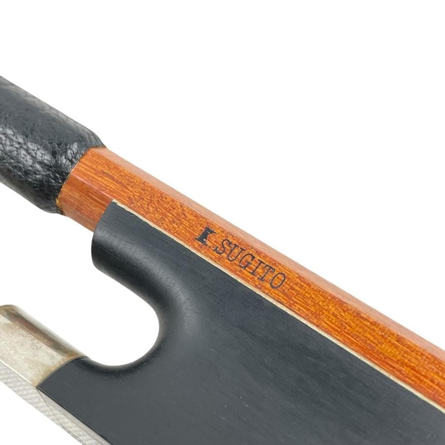 未使用●K.SUGITO・杉藤● バイオリン弓 No.250 4/4 杉藤浩司