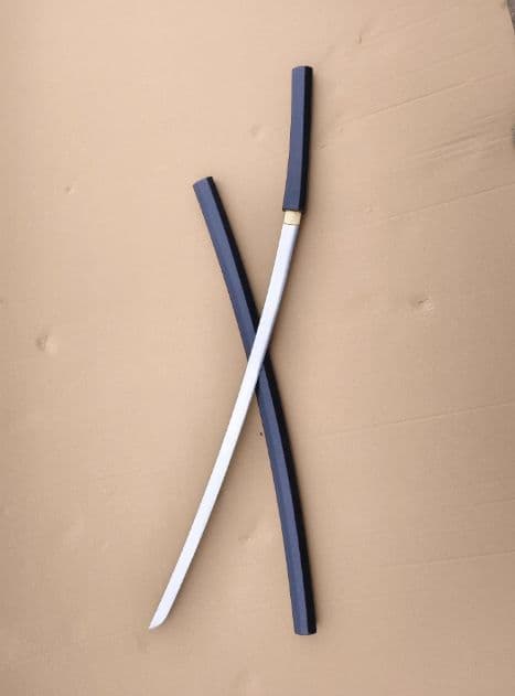 限定モデル 黒の大逆刀 姿居合刀 武具 冷兵器 刀装具 武蔵 指揮刀 手鍛造打