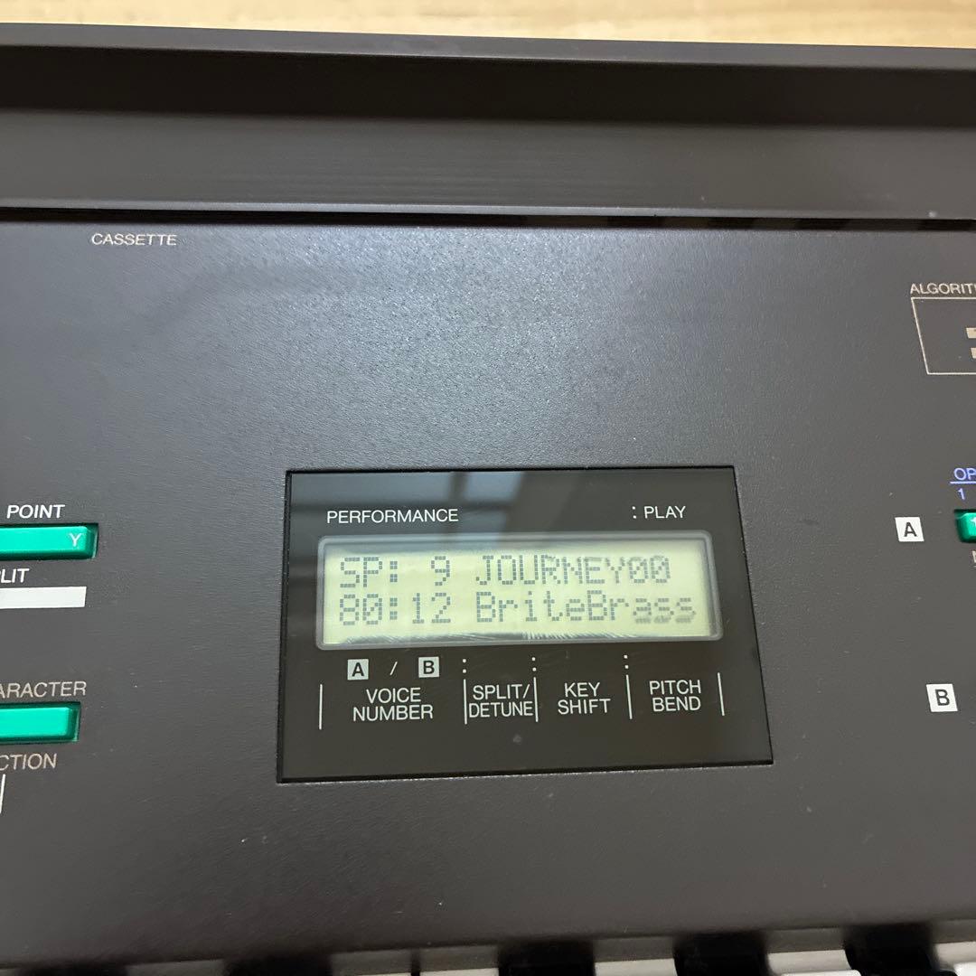 動作品　YAMAHA DX21 シンセサイザー　名機