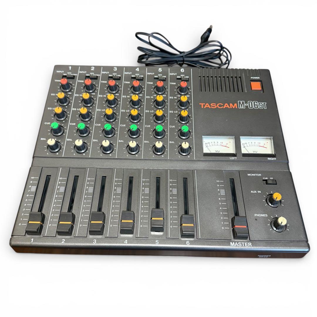 【美品！】TASCAM M-06ST アナログミキサー　TEAC ⭐︎取扱説明書
