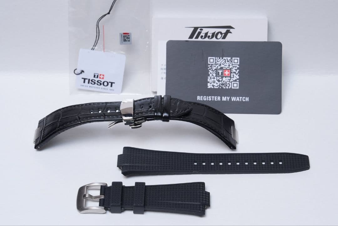 ら*で様 美品　TISSOT　prx メンズ　クォーツ　ブルー　青　40mm