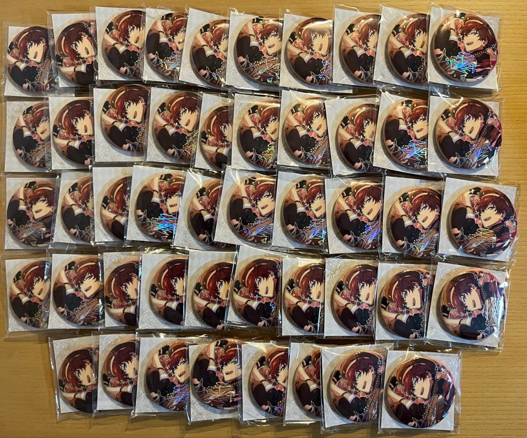 天城一彩 盛放缶バッジ あんスタ 中国 コレクション缶バッジ