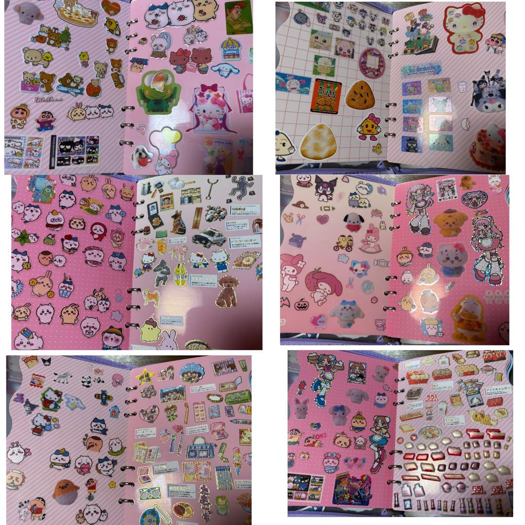 シール帳完成品2冊 平シール