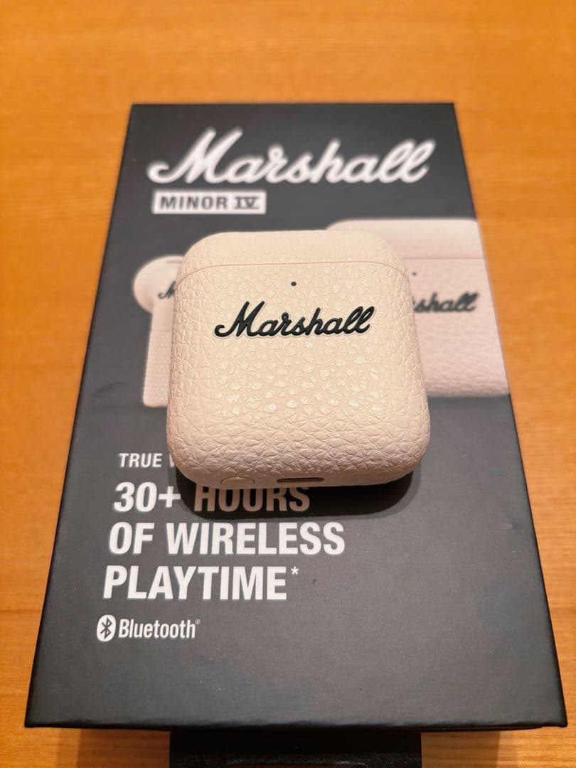 Marshall/マーシャル】 MINOR4 CREAM ワイヤレス イヤホン