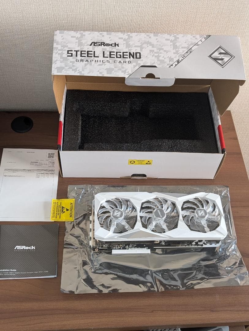 グラフィックボード・グラボ・ビデオカード ASRock Radeon RX 7800 XT Steel Legend