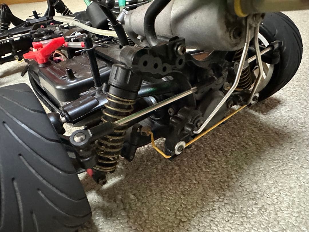 タミヤ　ナイトロフォースNDF-01エンジンカーバキー