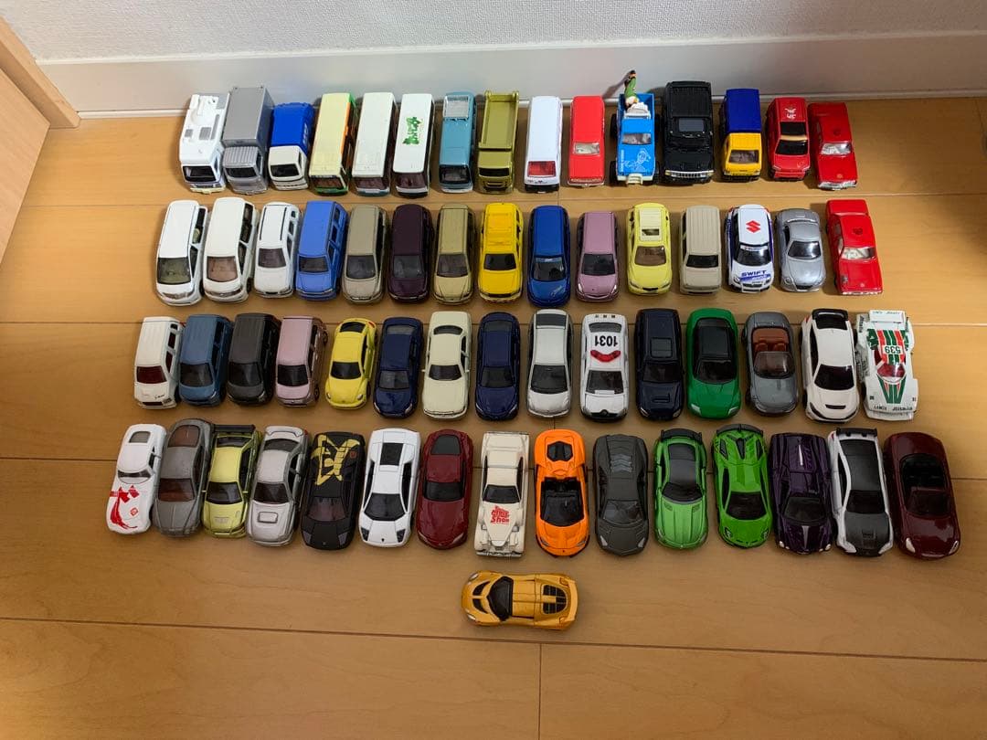 トミカ61台セット