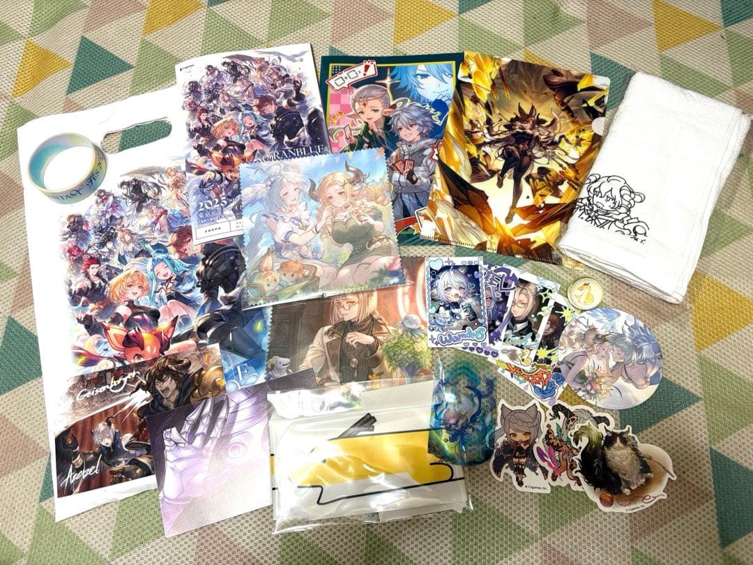 グラブルフェス2025 十賢者、六竜 アトラクション ノベルティセット
