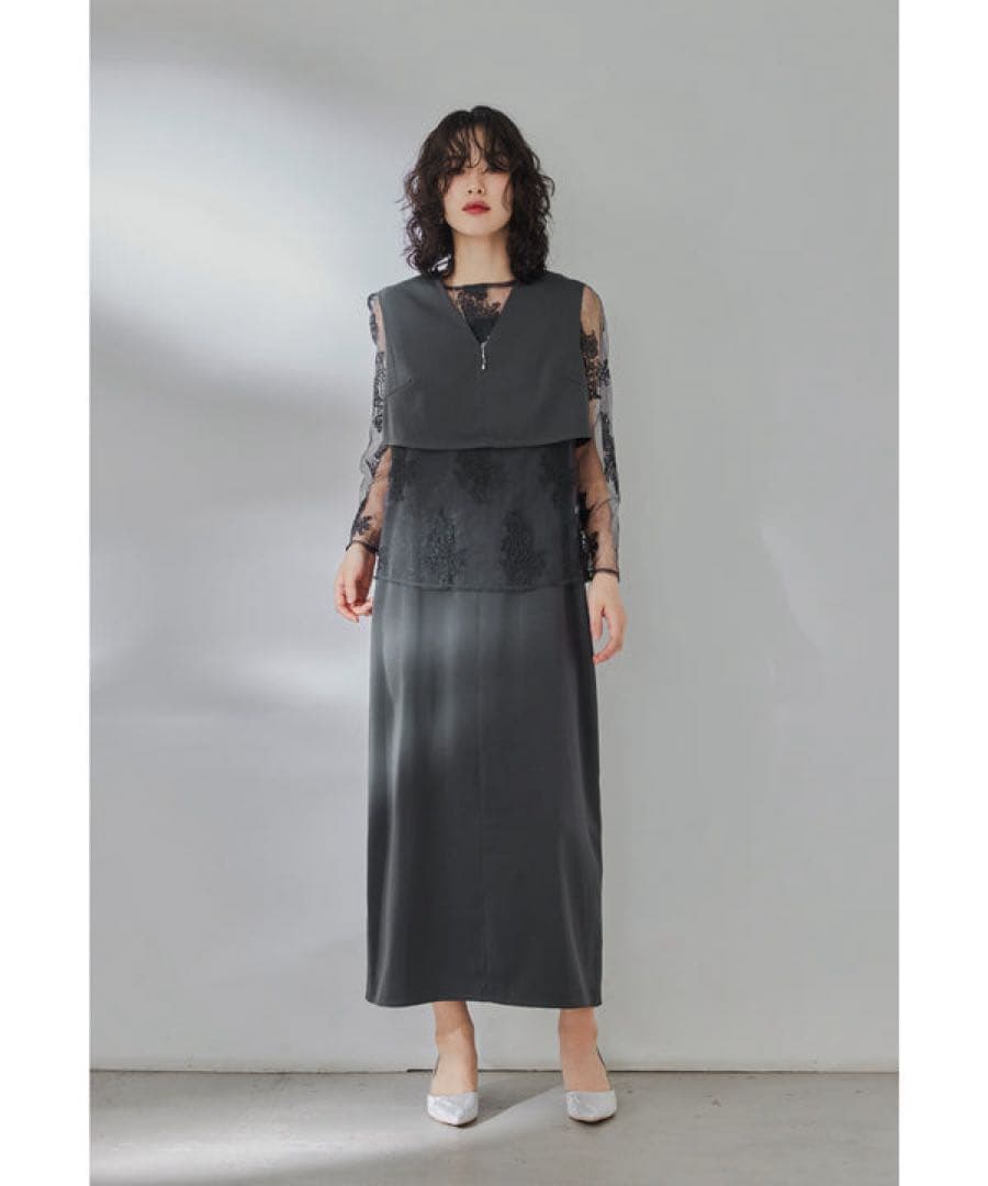 ＊美品＊ niana マルチレイヤードセットドレス