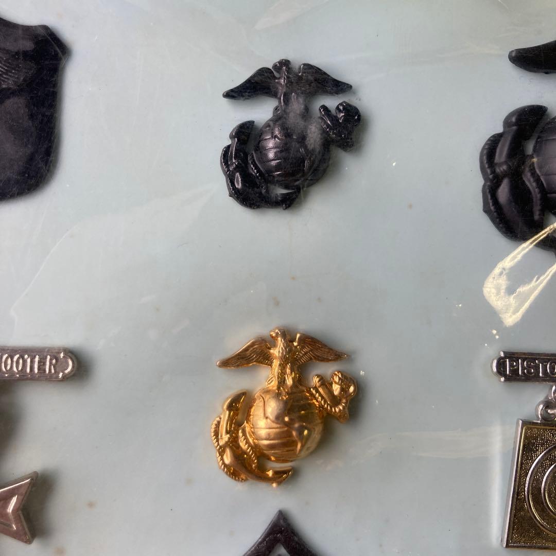 USMC ピンバッジセット台紙付き　デッドストック