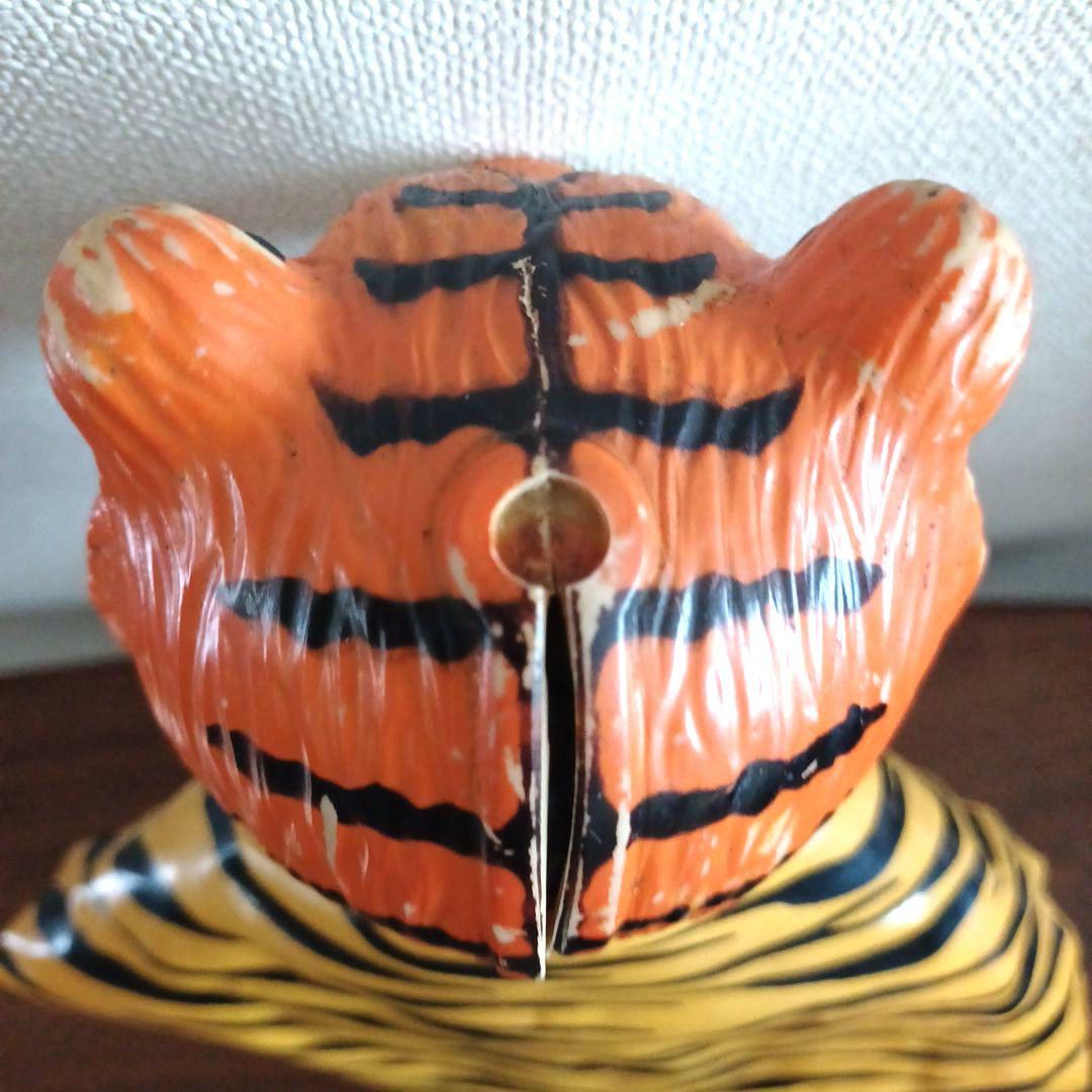 当時物　中嶋製作所ジャイアントタイガーマスク(後期型オレンジ系) ビンテージ