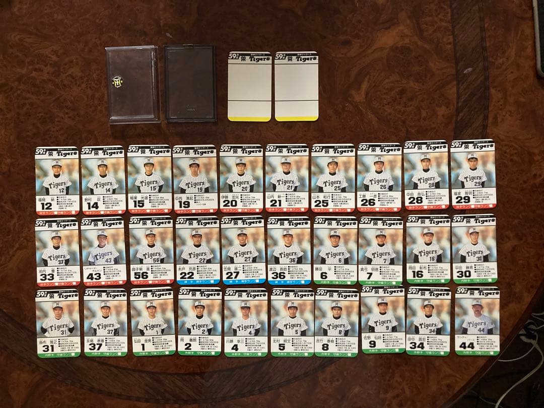 【希少】タカラ　プロ野球カード　阪神タイガース　昭和59年度　全30枚