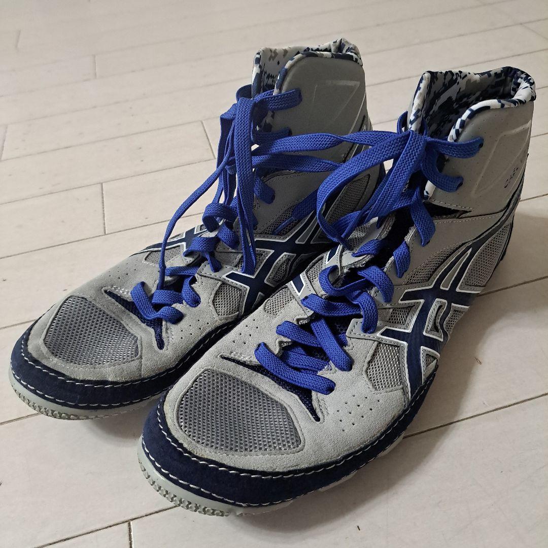 CAEL V7.0 レスリングシューズ。ボクシングシューズ グレー/ブルー