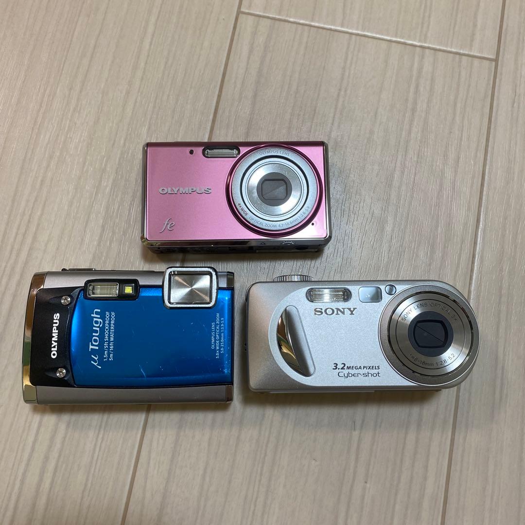 OLYMPUS SONY デジカメ ジャンク まとめ売り