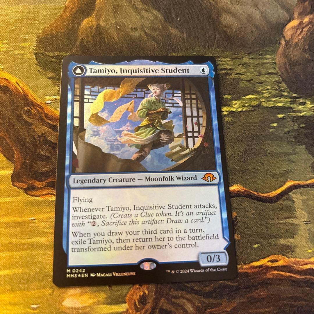 知りたがりの学徒、タミヨウ　foil