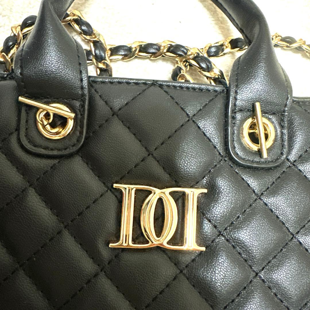 【美品】 Darich キルティング チェーン バック 黒 人気 完売