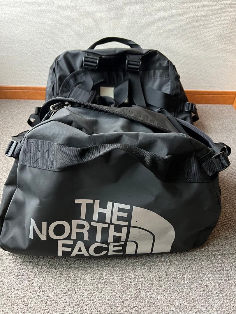 THE NORTH FACE ボストンbag 黒　duffle XL 132L