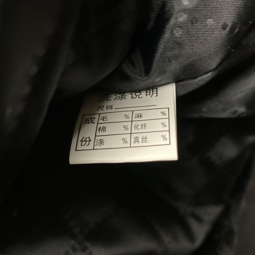 vintage ファーコート　フェイクファー　黒　ブラウン　レトロ