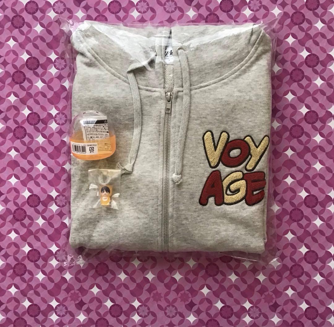 大西流星　なにわ男子　めじるしチャーム・VOYAGE ジップアップパーカー