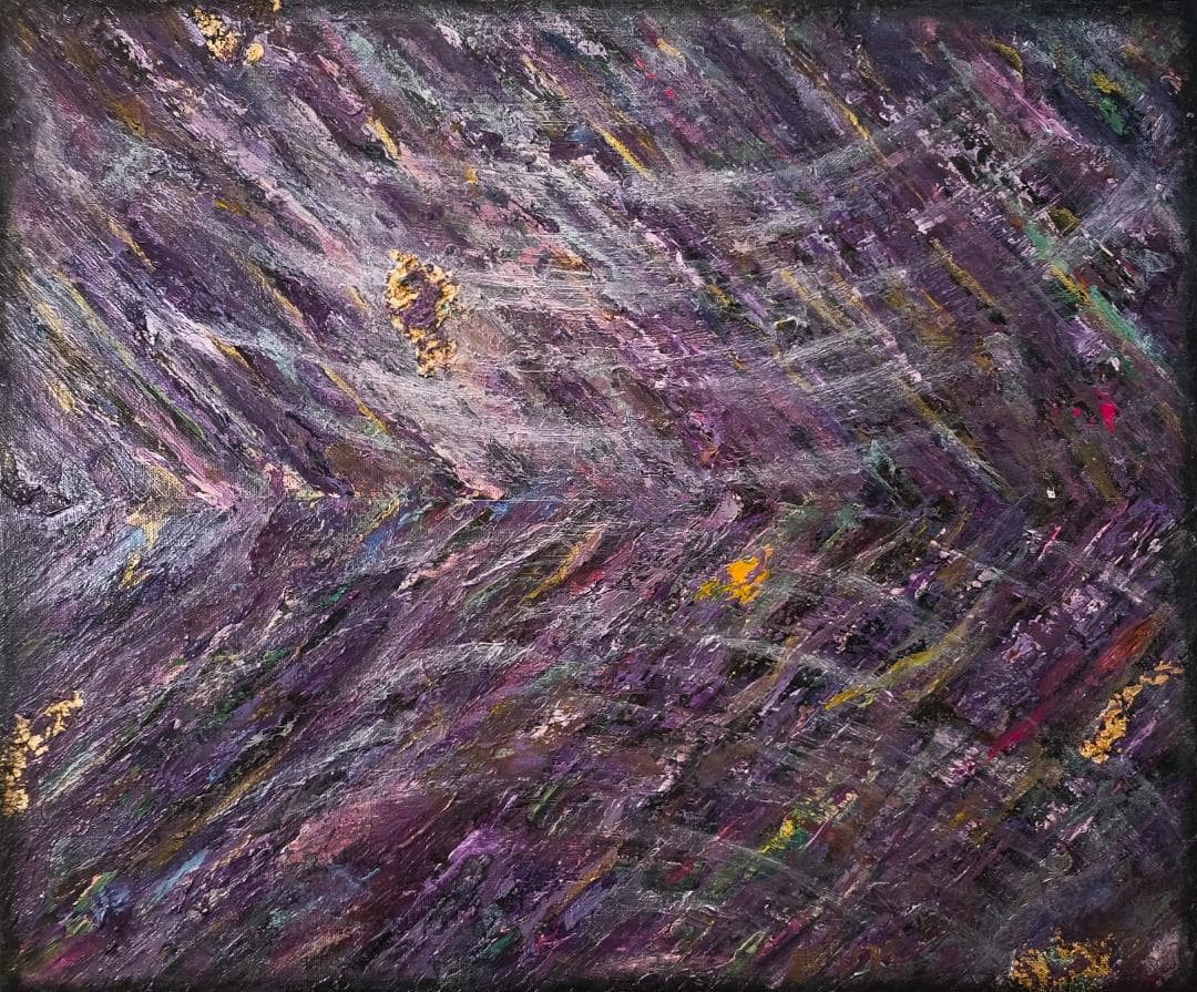 ループNo1.醒/ 抽象画 キャンバス 46×38㎝ F8 原画1点のみ モダン