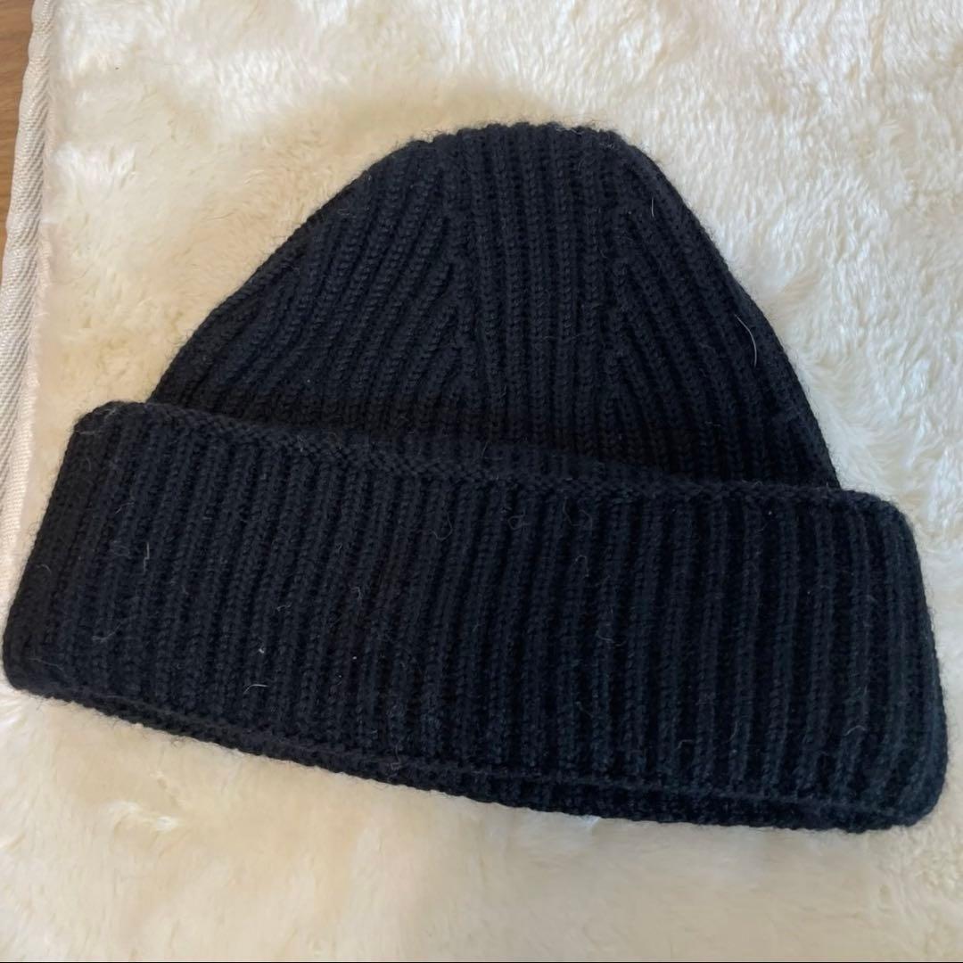 MAISON KITSUNÉ ブラックフォックスヘッドビーニー