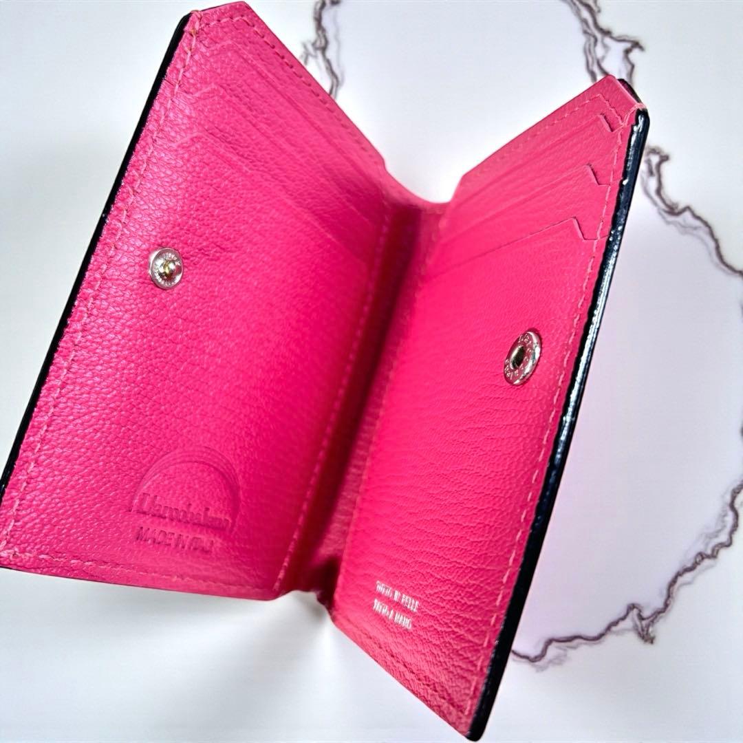 【美品】L'arcobaleno ラルコバレーノ スマートカードウォレット