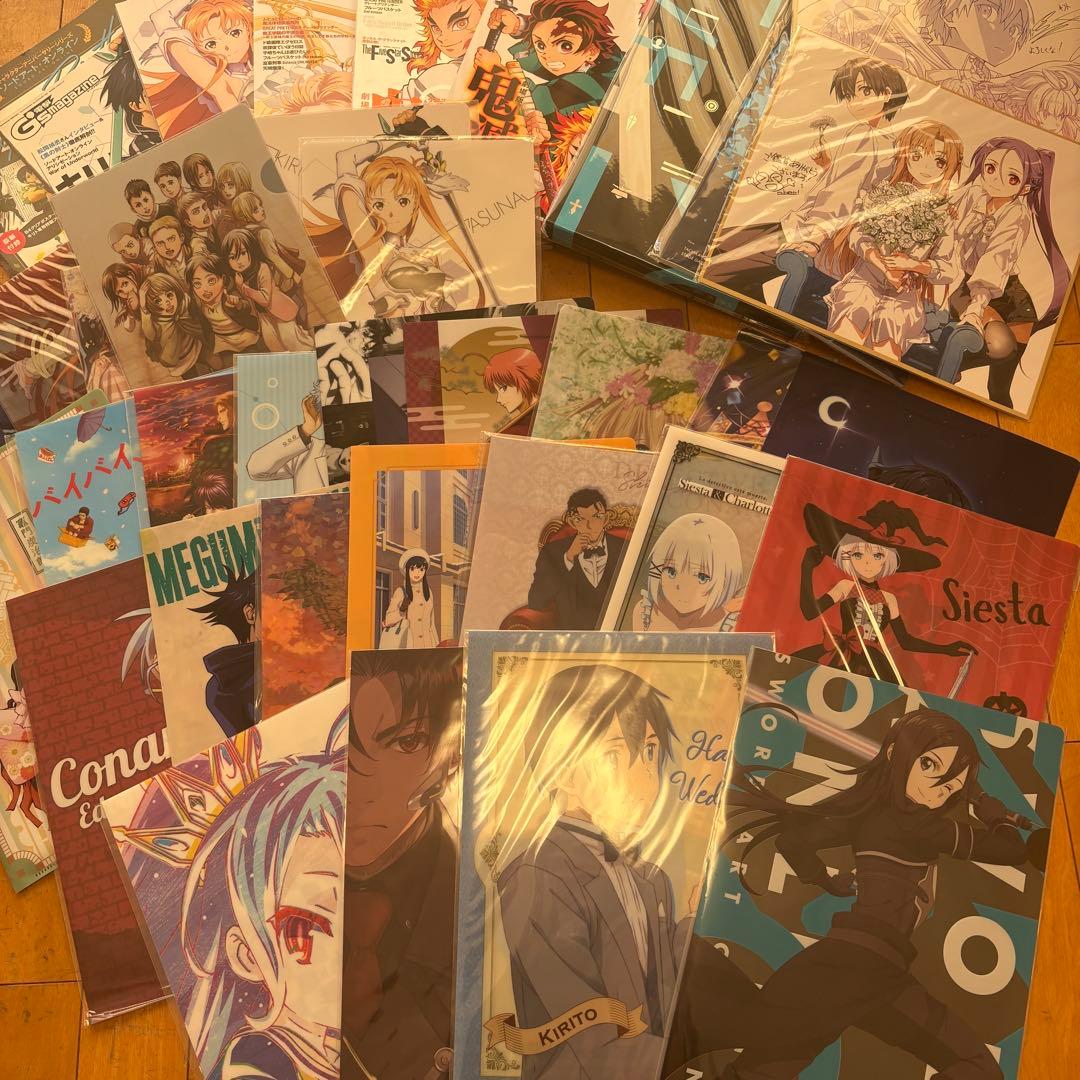 150枚以上 アニメ ノンジャンル クリアファイル 雑誌 大量 まとめ売り