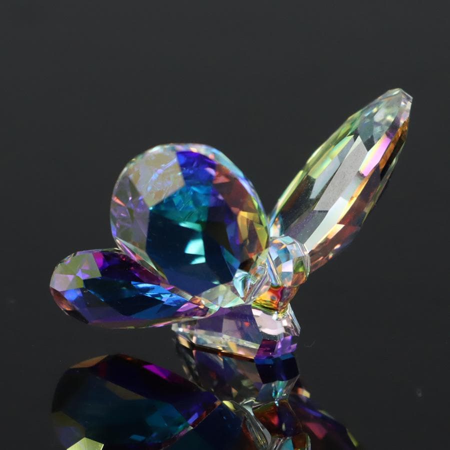 Y2435-6 スワロフスキー クリスタル バタフライ 蝶 3個セット