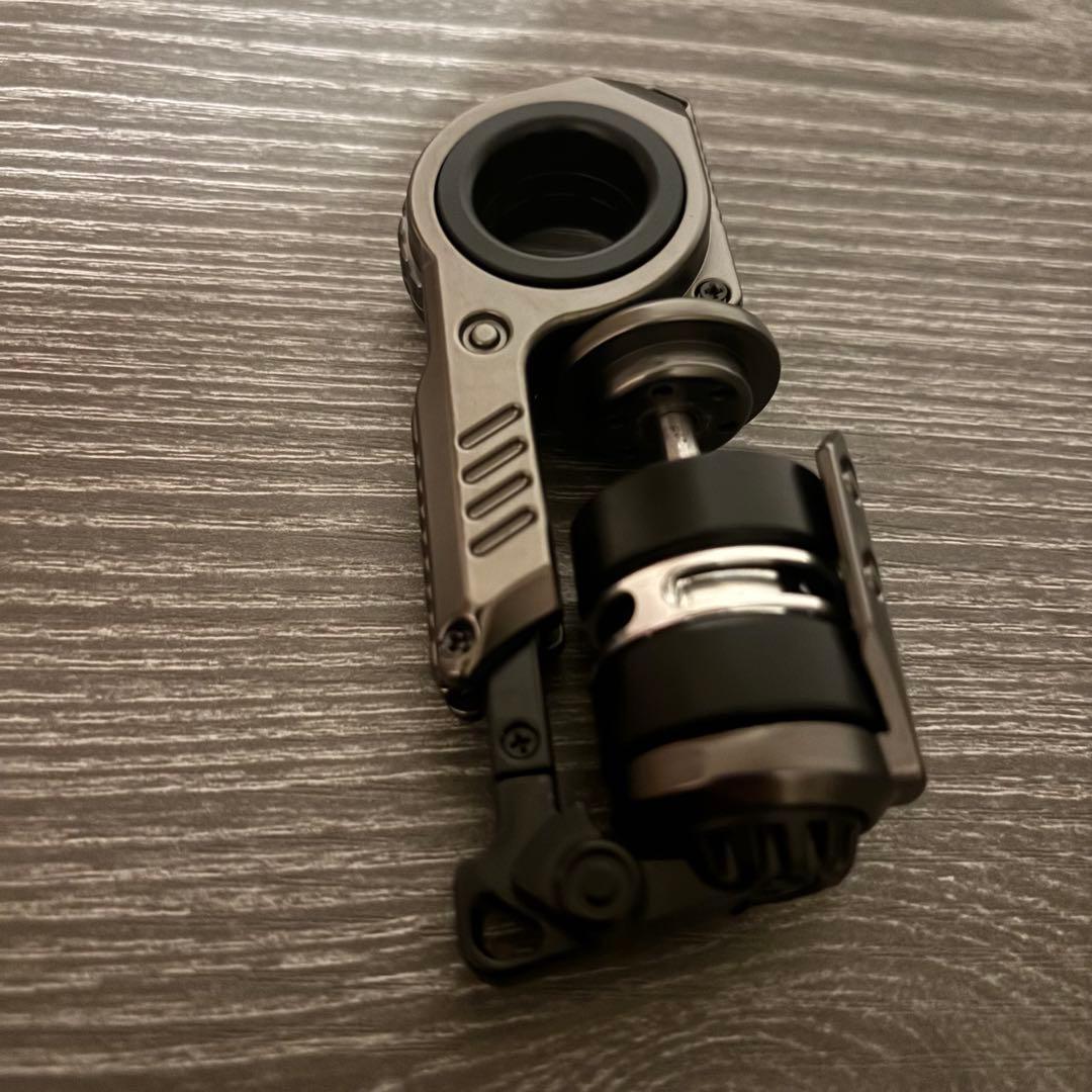 音叉内蔵 グレネード型 フィジェットトイ EDC ハンドスピナー　SS製