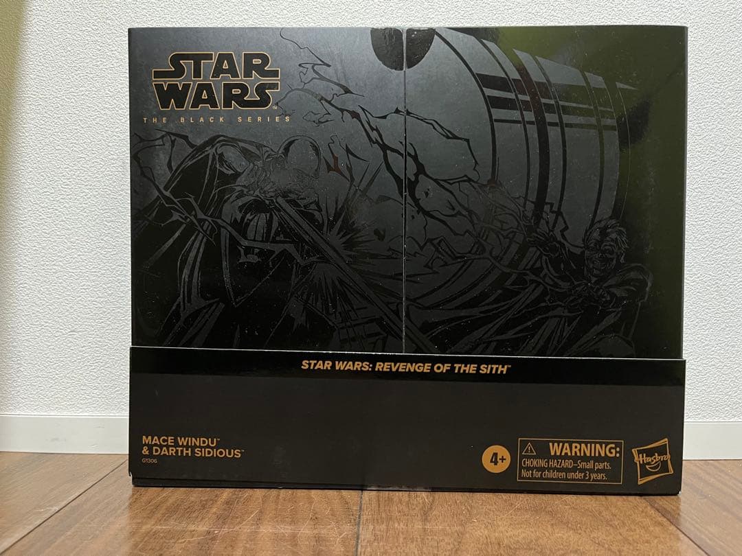未開封　スターウォーズ　ブラックシリーズ　メイスウィンドゥ　vs パルパティーン