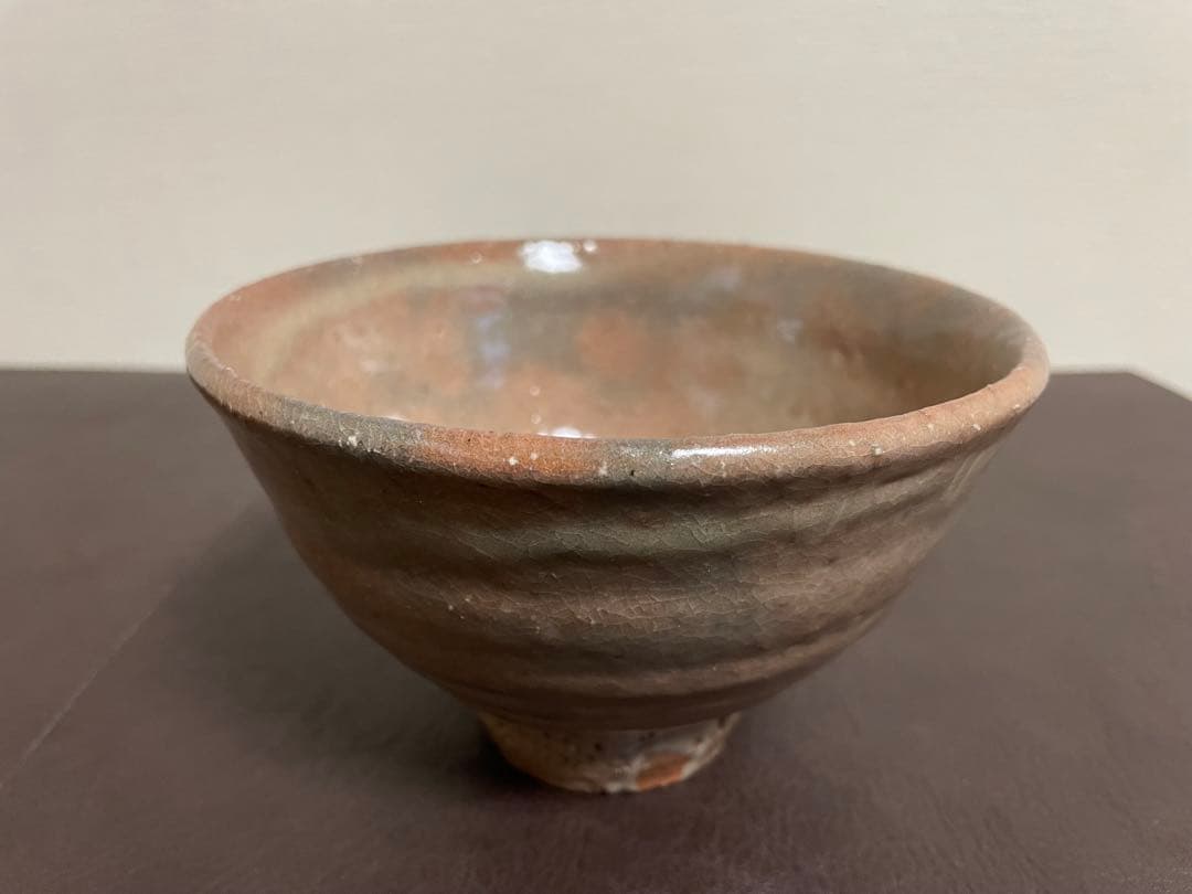 兼田昌尚 萩茶盌　萩焼　共箱　栞　茶道具