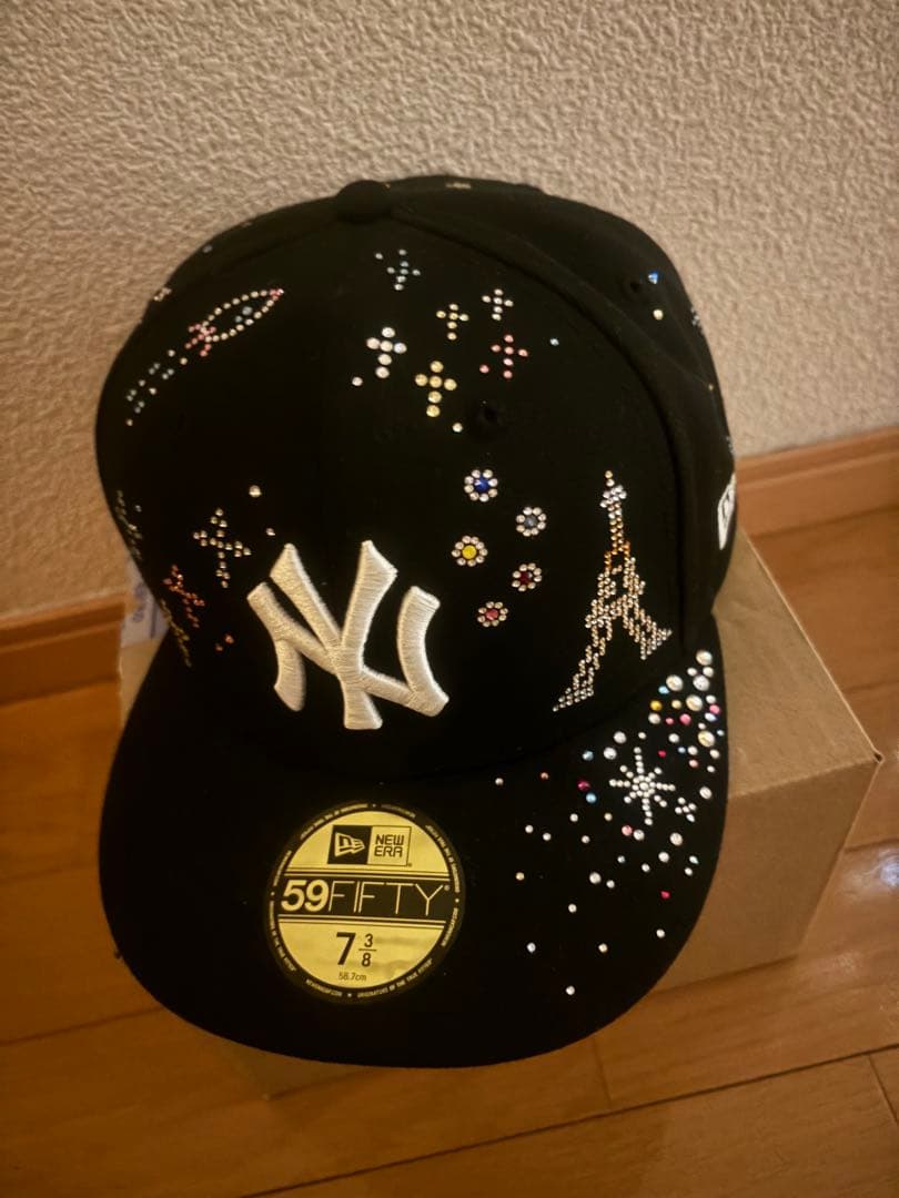 New Era 59FIFTY ブラック 73/8
