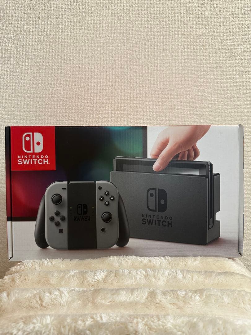 Nintendo Switch 本体 グレー 充電器付き