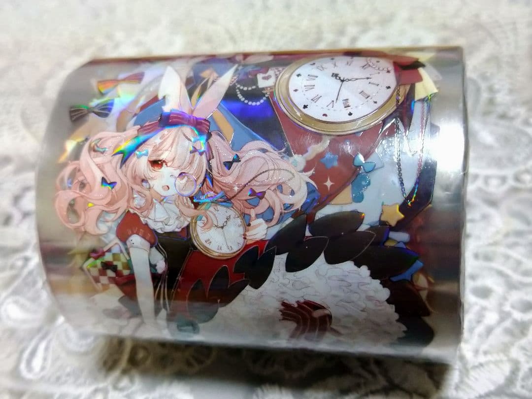 ☆再販☆J200＃梦境邂逅(炫彩)wines切り売り海外人物マステ女の子