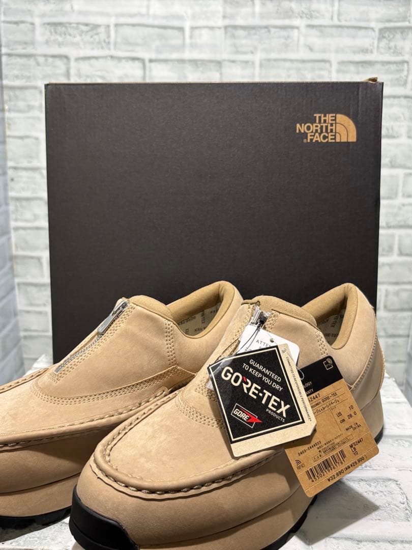 未使用　NORTHFACE ホーンド ジップ モカシン ゴアテックス