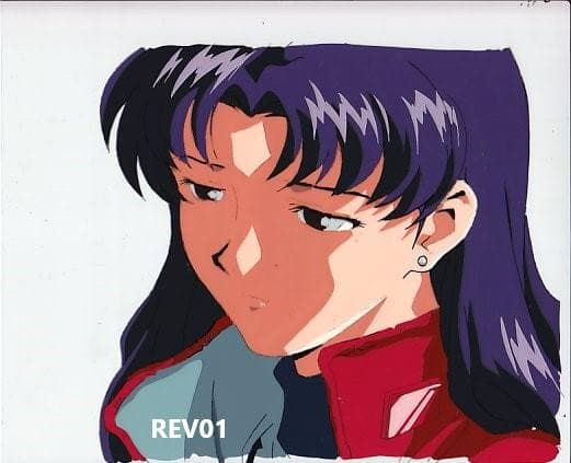 セール　新世紀エヴァンゲリオン 葛城ミサト A-6セル画