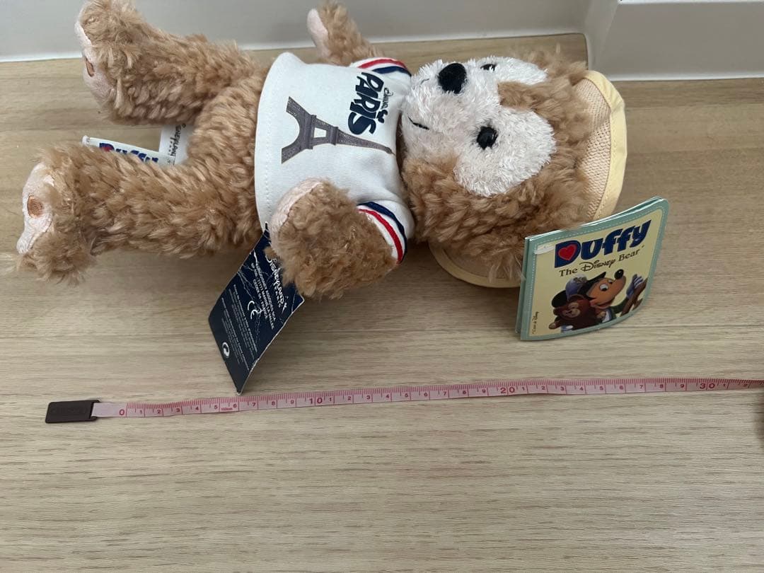 【激レア】パリ限定ダッフィー　ぬいぐるみ　海外ダッフィー　海外ディズニー