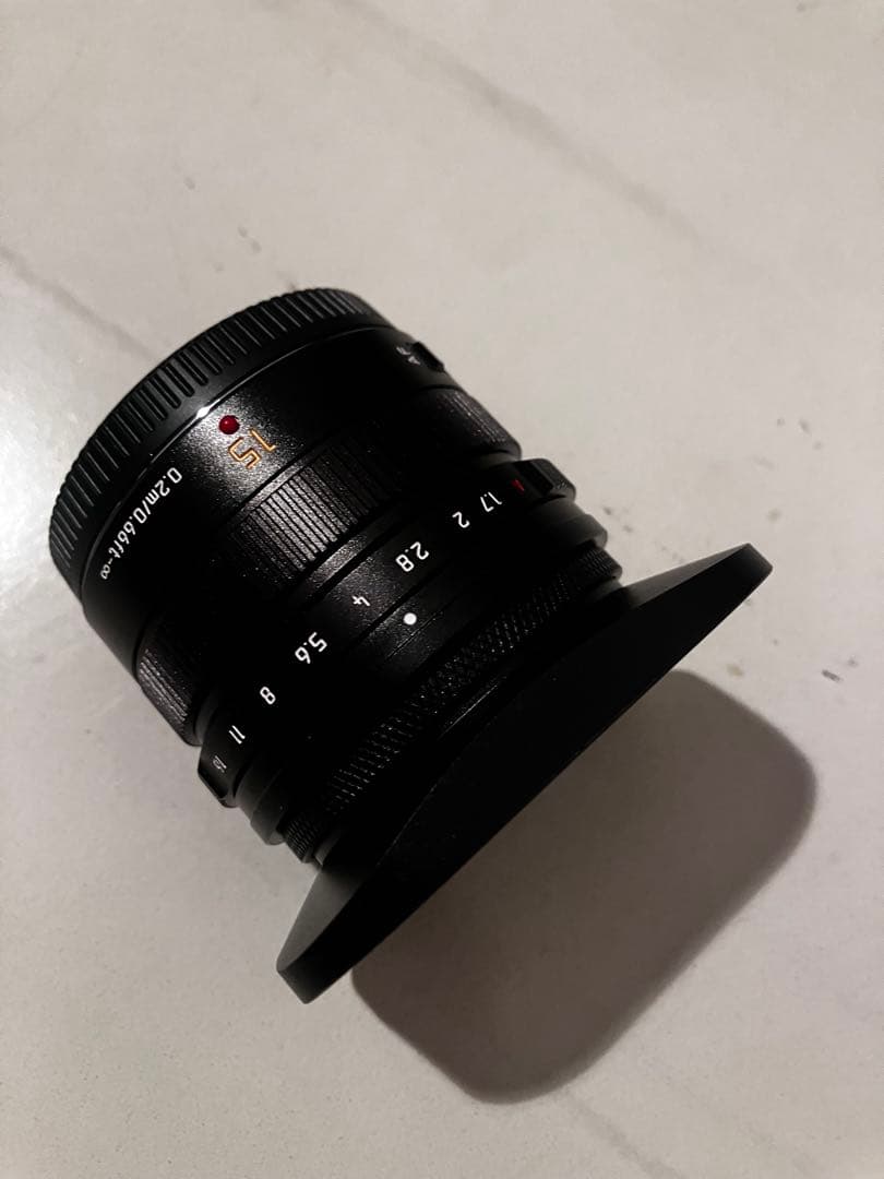 新品同様　LEICA DG SUMMILUX LUMIX15mm f1.7