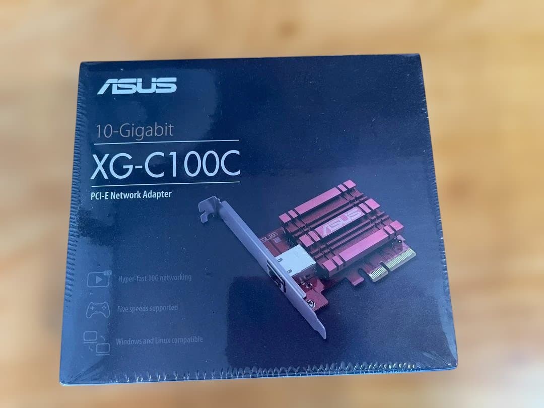 ASUSTek XG-C100C V2 PCI-Eネットワークアダプター