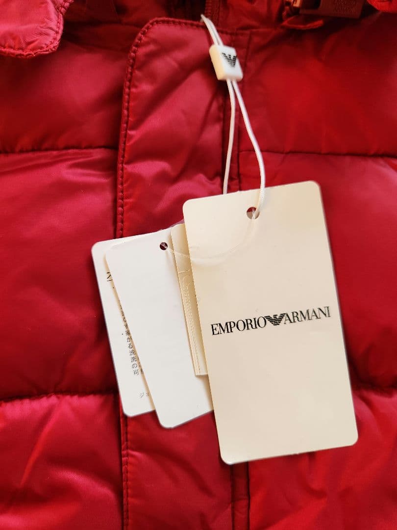 新品タグ付き☆18M(82㎝)ARMANIダウンコート
