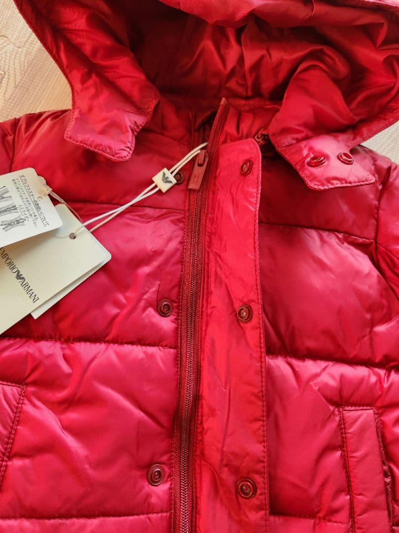 新品タグ付き☆18M(82㎝)ARMANIダウンコート