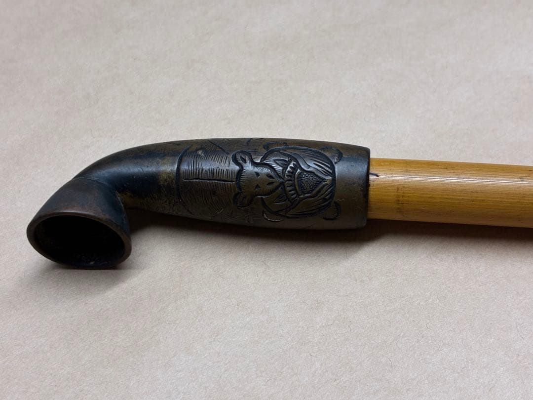 喧嘩キセル 煙管 時代物