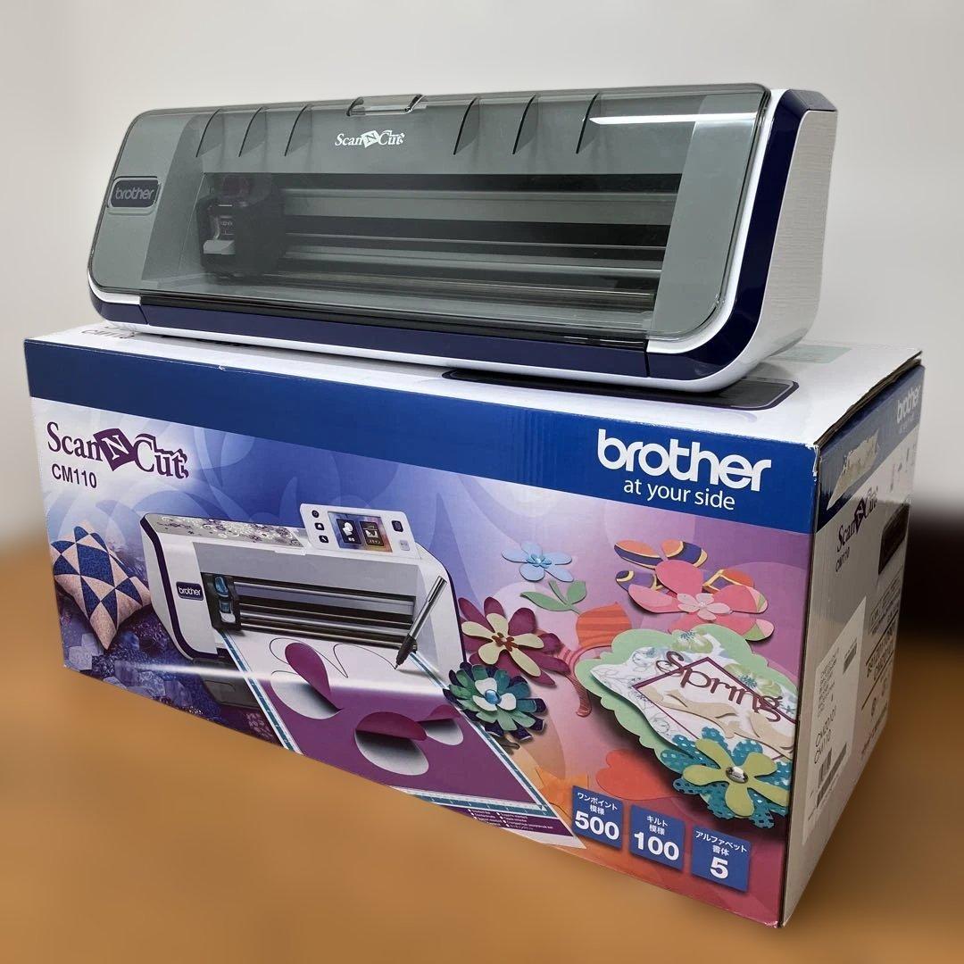 N511 Brother ScanNCut CM110電源確認済み 付属品あり