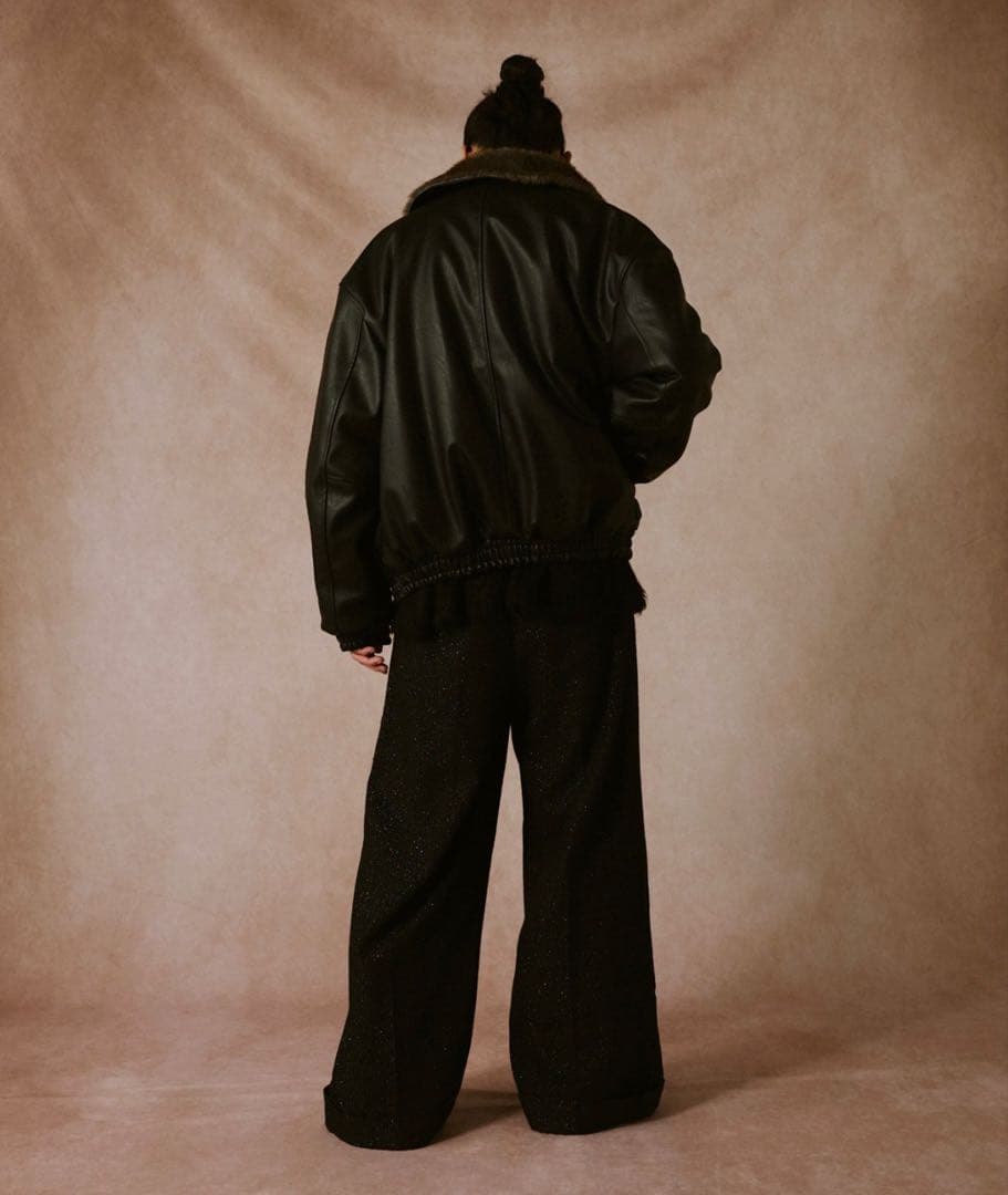 Camphorwoodフェイクレザーファー2wayリバーシブルフライト