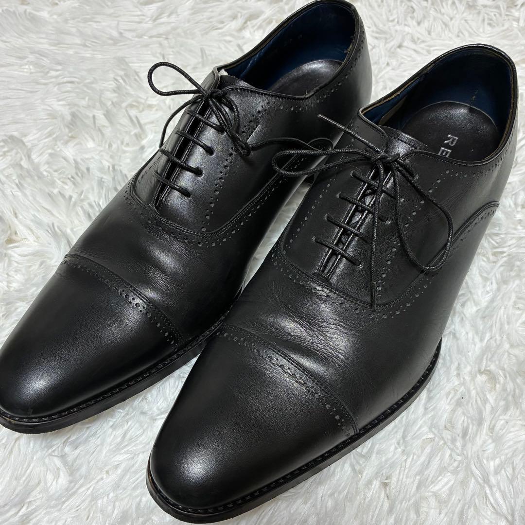 REGAL ビジネスシューズ　ストレートチップ　レザー　27cm