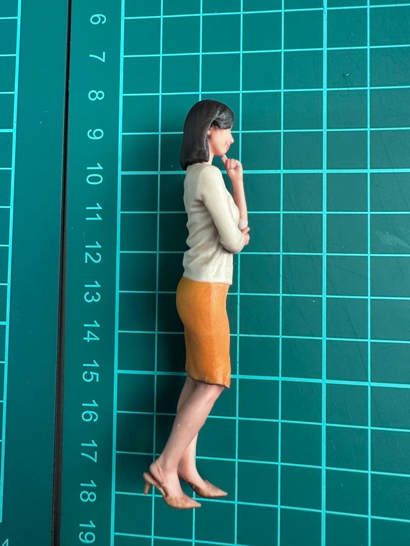 1/18 フィギュア2体　3Dフィギュア　ミニチュア　ジオラマ　1/64より大