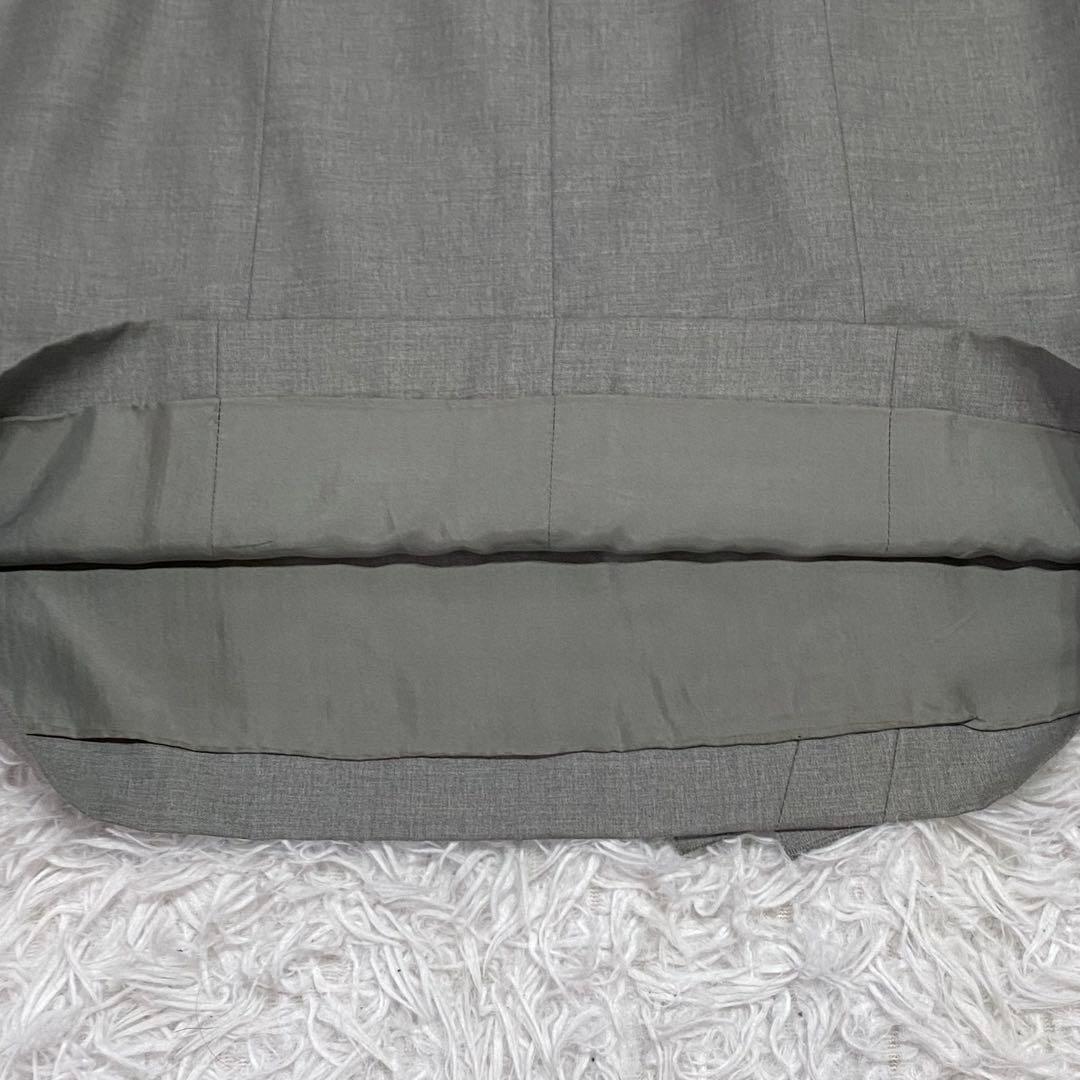 【希少】CHANEL・シャネル・スカート・グレー・銀ボタン・99C・M相当