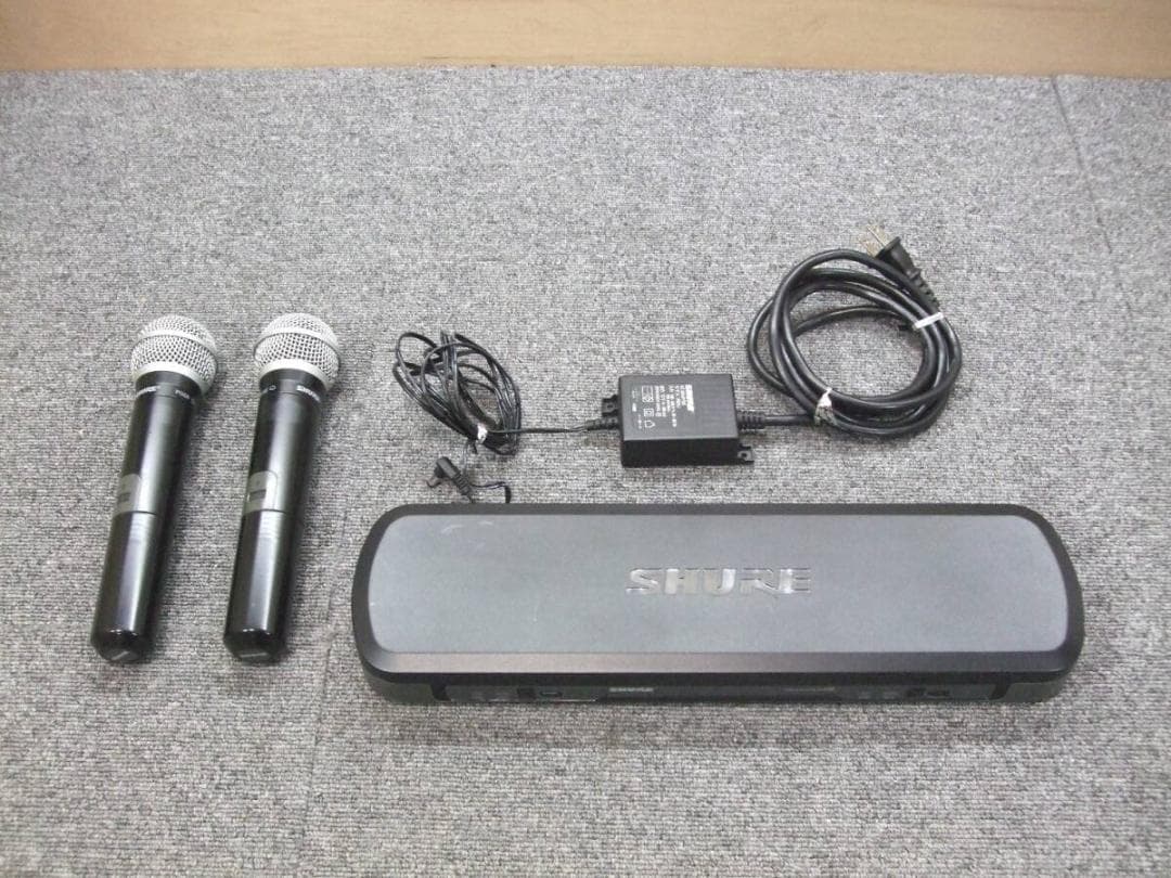 SHURE シュアー PG58 set ワイヤレス マイク PG88 レシーバー